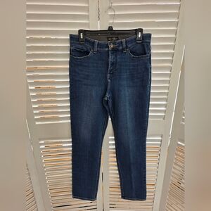 Lee Slim Fit Straight Leg Mid-rise Jeans Size 10 Long
